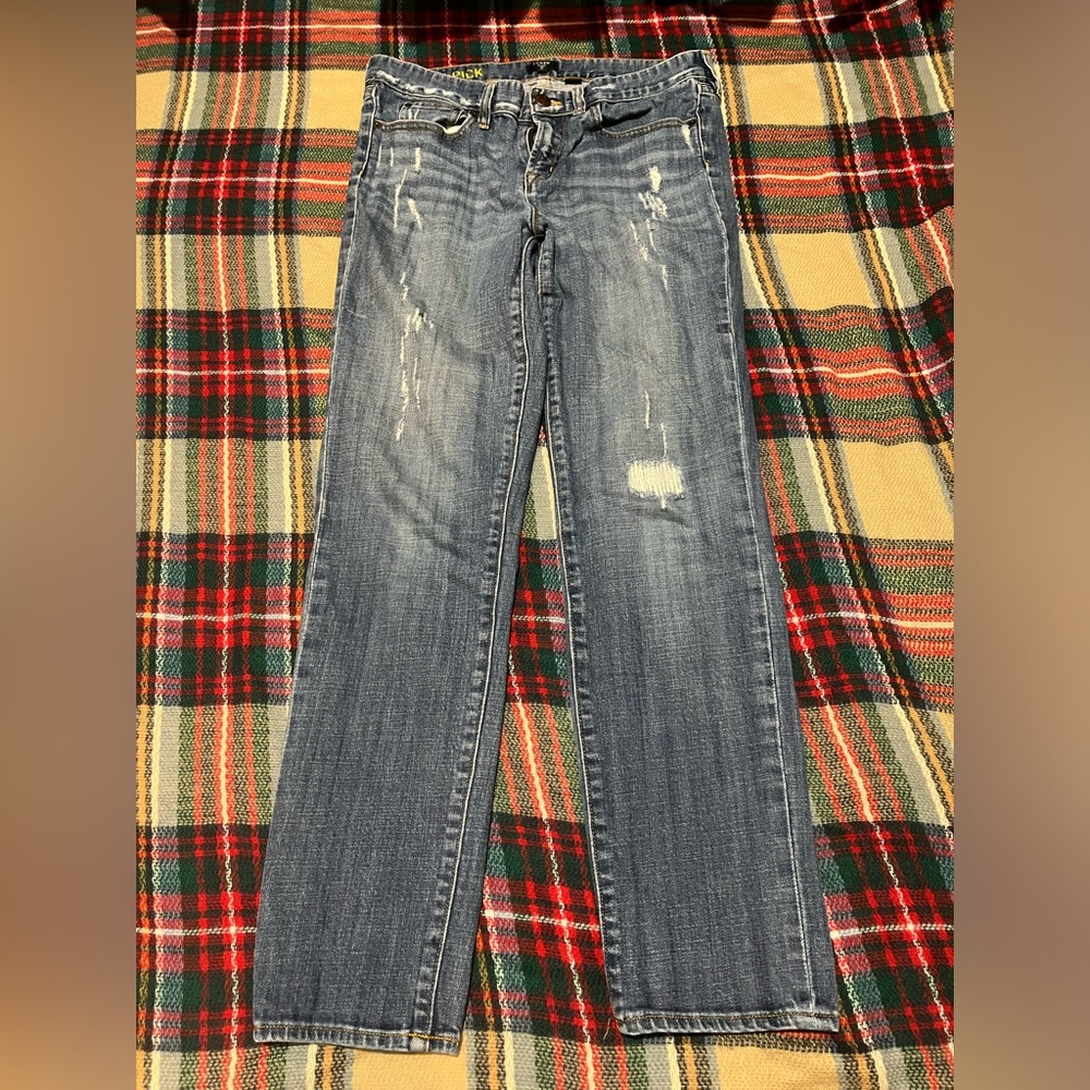 J.Crew tooth pick jeans